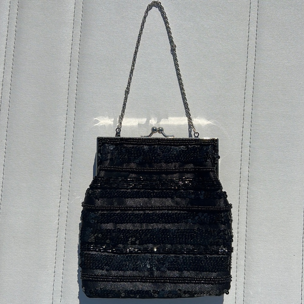 Beaded evening bag